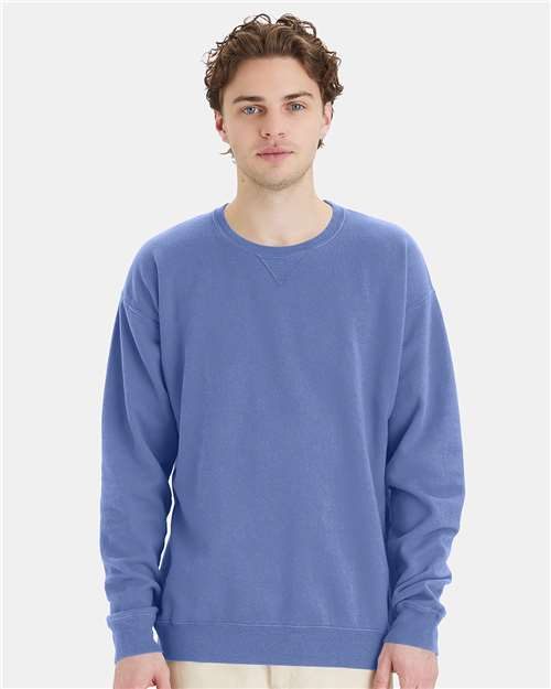 ComfortWash by Hanes GDH400 - Unisex Garment-Dyed Crewneck Sweatshirt ComfortWash by Hanes