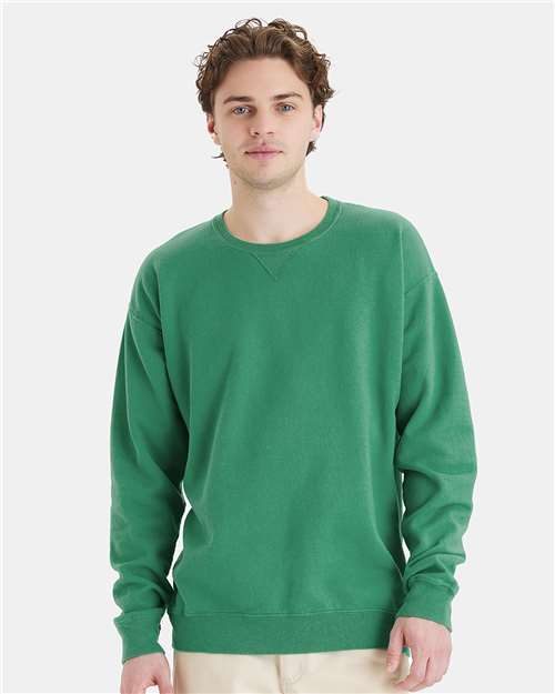 ComfortWash by Hanes GDH400 - Unisex Garment-Dyed Crewneck Sweatshirt ComfortWash by Hanes