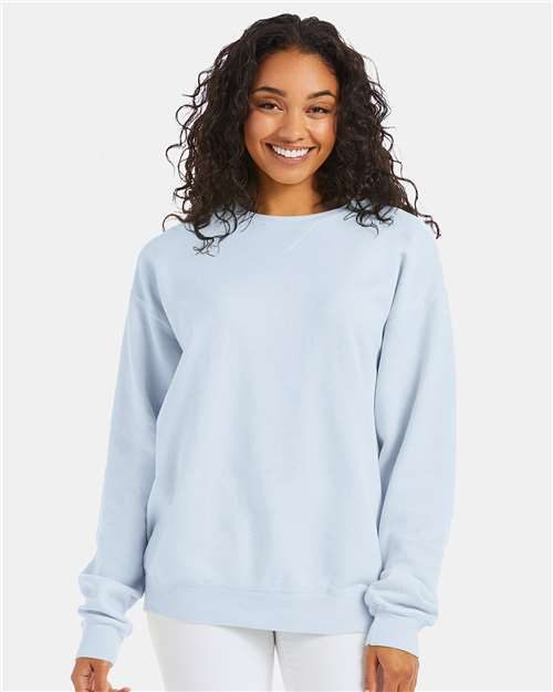 ComfortWash by Hanes GDH400 - Unisex Garment-Dyed Crewneck Sweatshirt ComfortWash by Hanes