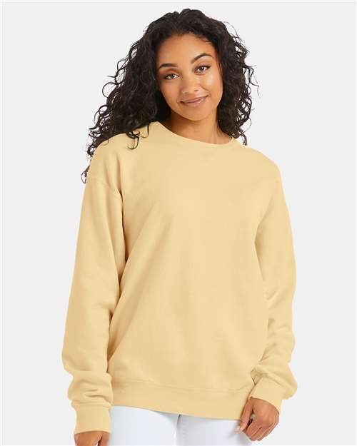 ComfortWash by Hanes GDH400 - Unisex Garment-Dyed Crewneck Sweatshirt ComfortWash by Hanes