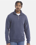 ComfortWash by Hanes GDH425 - Unisex Garment-Dyed Quarter-Zip Sweatshirt