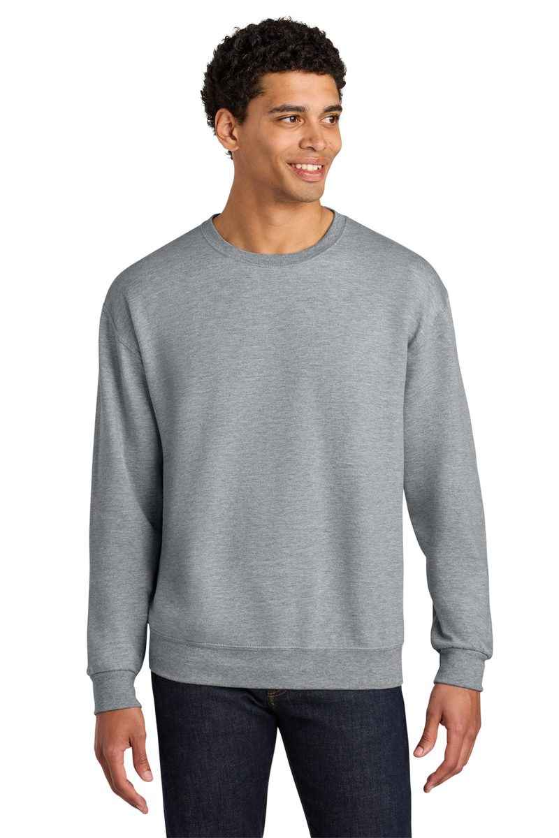 Jerzees IC48M - Ultimate Unisex CVC Ring Spun Crewneck Sweatshirt