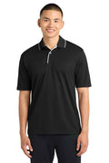 Sport-Tek K467 - Dri-Mesh Polo with Tipped Collar and Piping