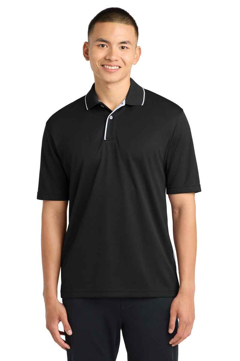 Sport-Tek K467 - Dri-Mesh Polo with Tipped Collar and Piping