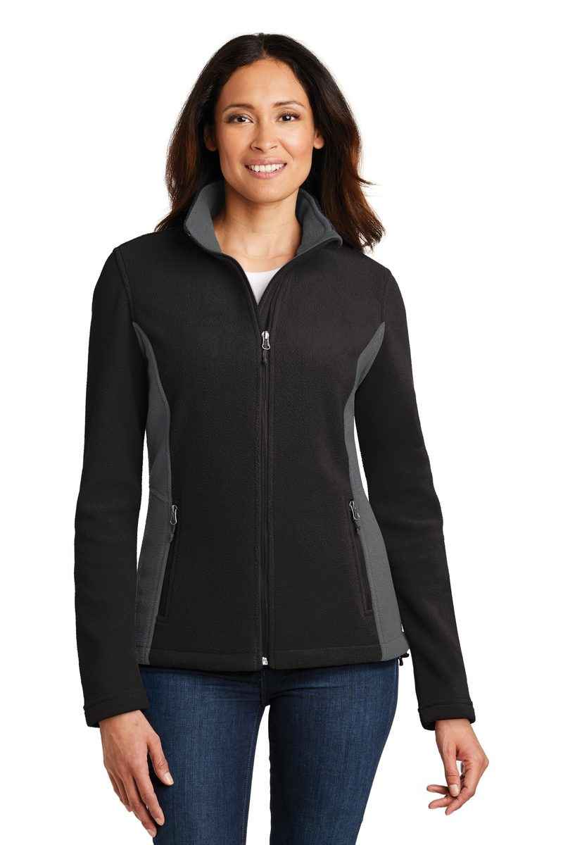 Port Authority L216 - Women's Colorblock Value Fleece Jacket