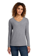 Port & Co LPC450VLS - Women's Long Sleeve Fan Favorite V-Neck Tee