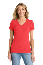 Port & Co LPC455V - Women's Fan Favorite Blend V-Neck Tee