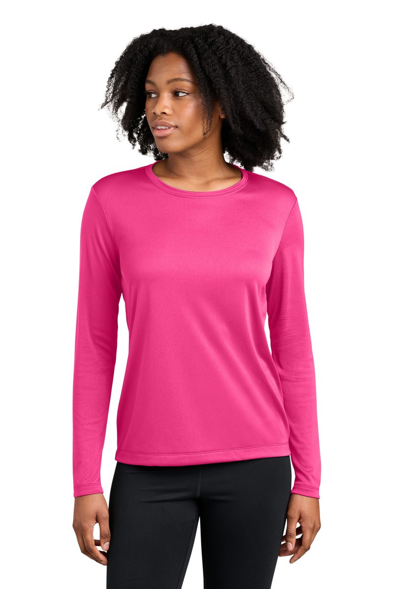 Sport-Tek LST350LS - Women's Competitor Long Sleeve Crewneck Sport-Tek