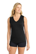 Sport-Tek LST352 - Women's Sleeveless PosiCharge Competitor V-Neck Tee