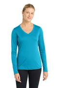 Sport-Tek LST353LS - Women's Long Sleeve PosiCharge Competitor V-Neck Tee