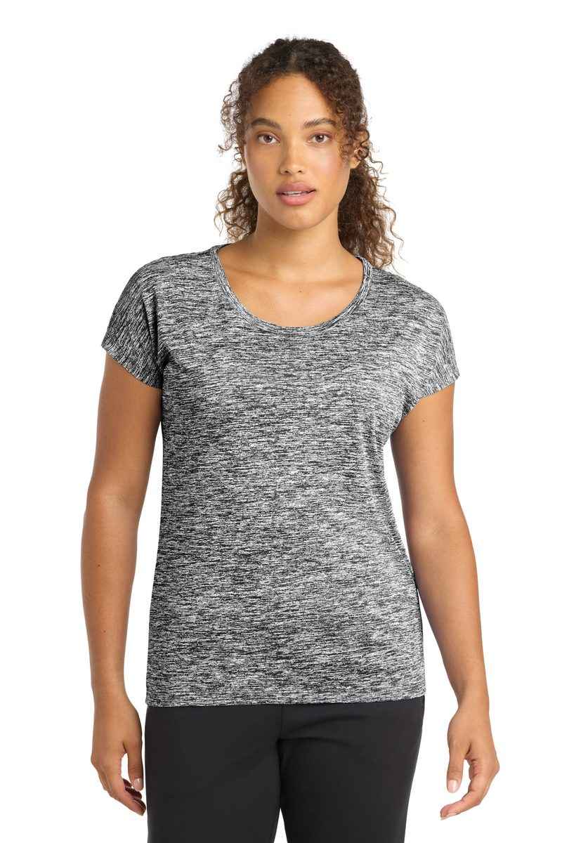 Sport-Tek LST390 - Women's PosiCharge Electric Heather Sporty Tee