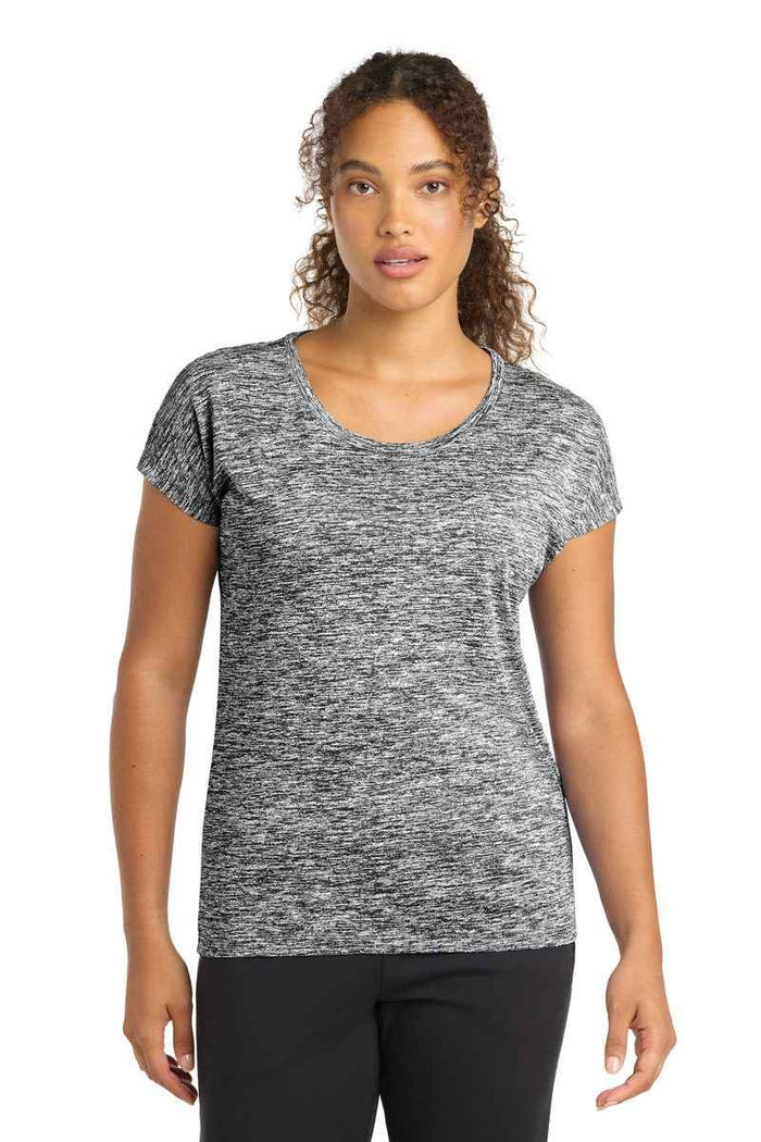 Sport-Tek LST390 - Women's PosiCharge Electric Heather Sporty Tee