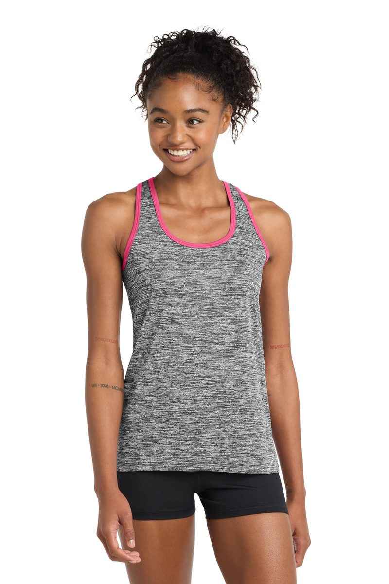 Sport-Tek LST396 - Women's PosiCharge Electric Heather Racerback Tank