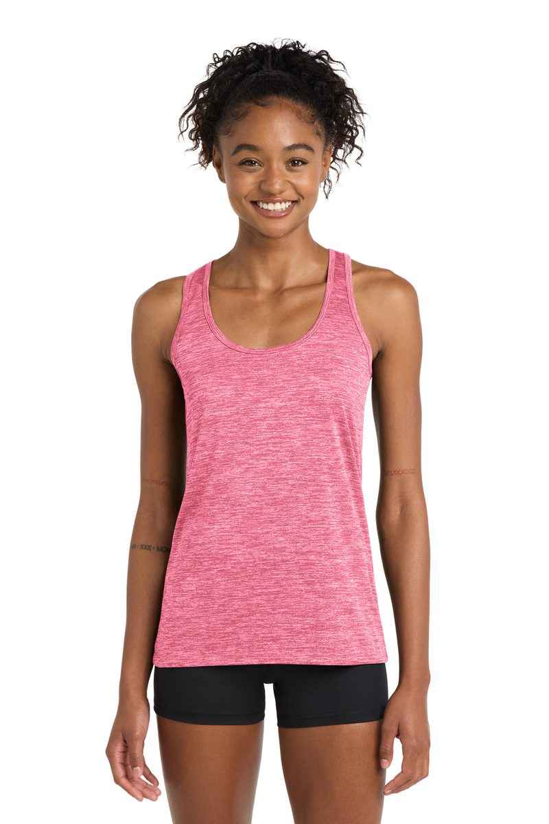 Sport-Tek LST396 - Women's PosiCharge Electric Heather Racerback Tank
