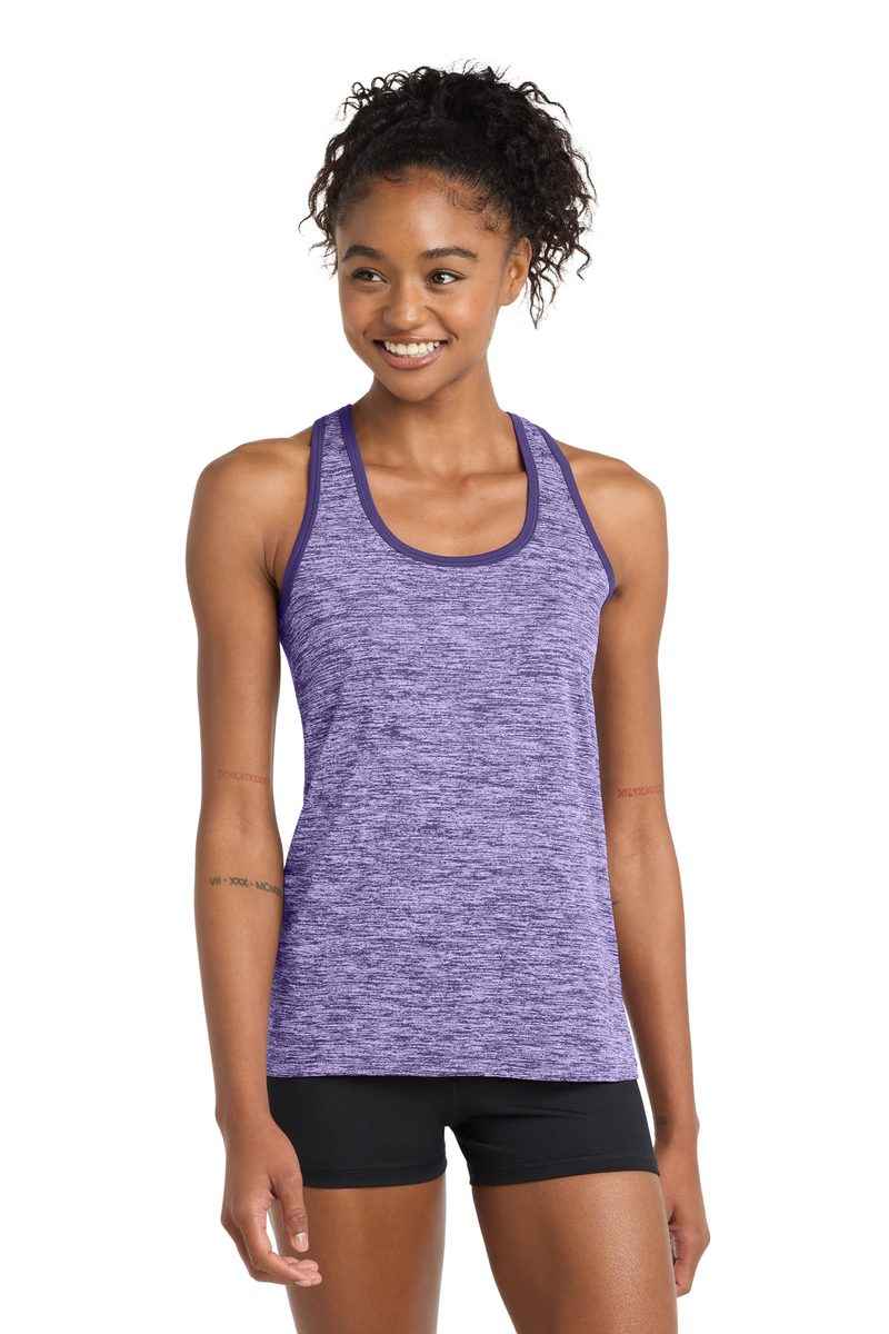 Sport-Tek LST396 - Women's PosiCharge Electric Heather Racerback Tank