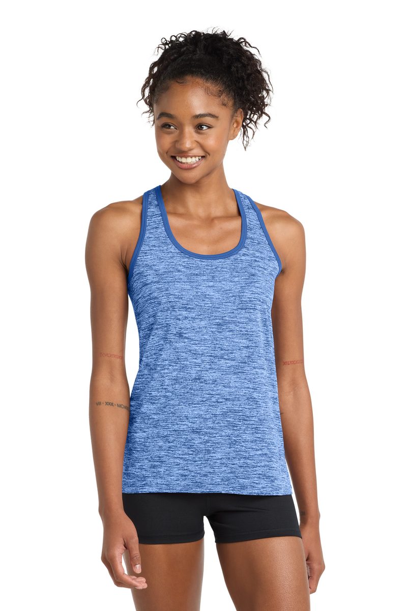 Sport-Tek LST396 - Women's PosiCharge Electric Heather Racerback Tank Sport-Tek