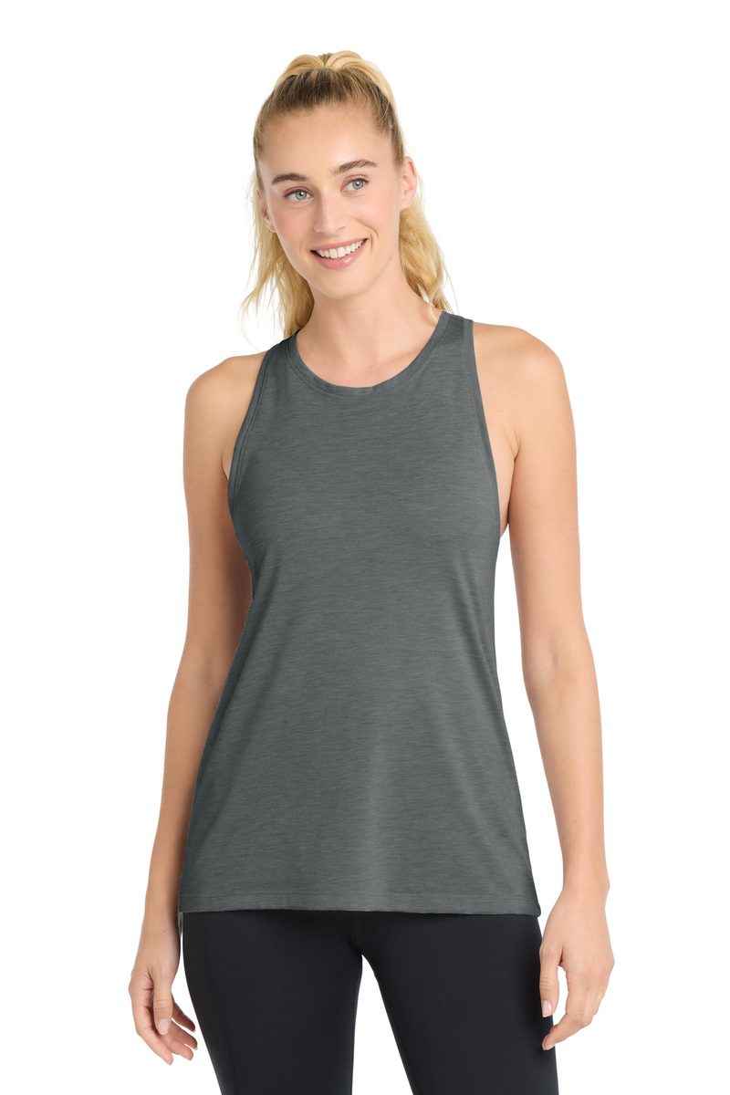 Sport-Tek LST402 - Women's PosiCharge Tri-Blend Wicking Tank