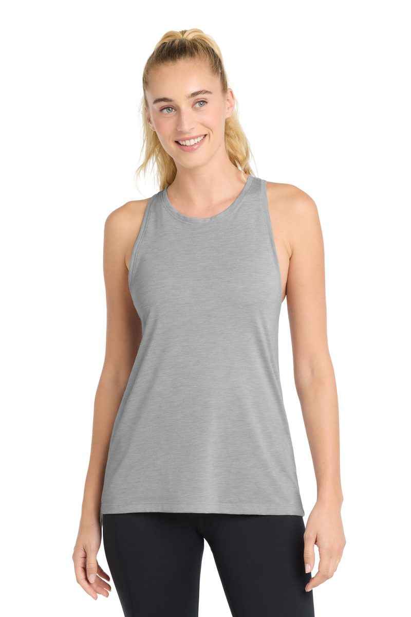Sport-Tek LST402 - Women's PosiCharge Tri-Blend Wicking Tank