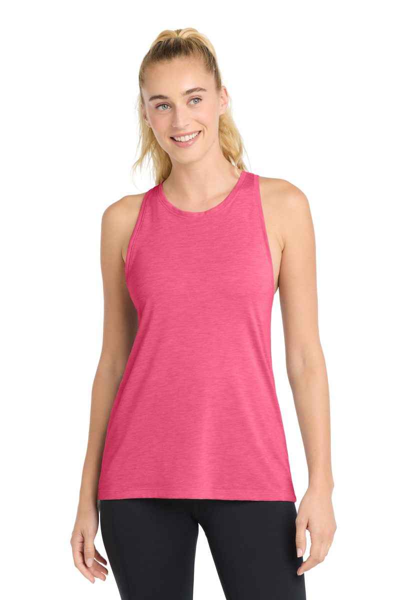 Sport-Tek LST402 - Women's PosiCharge Tri-Blend Wicking Tank