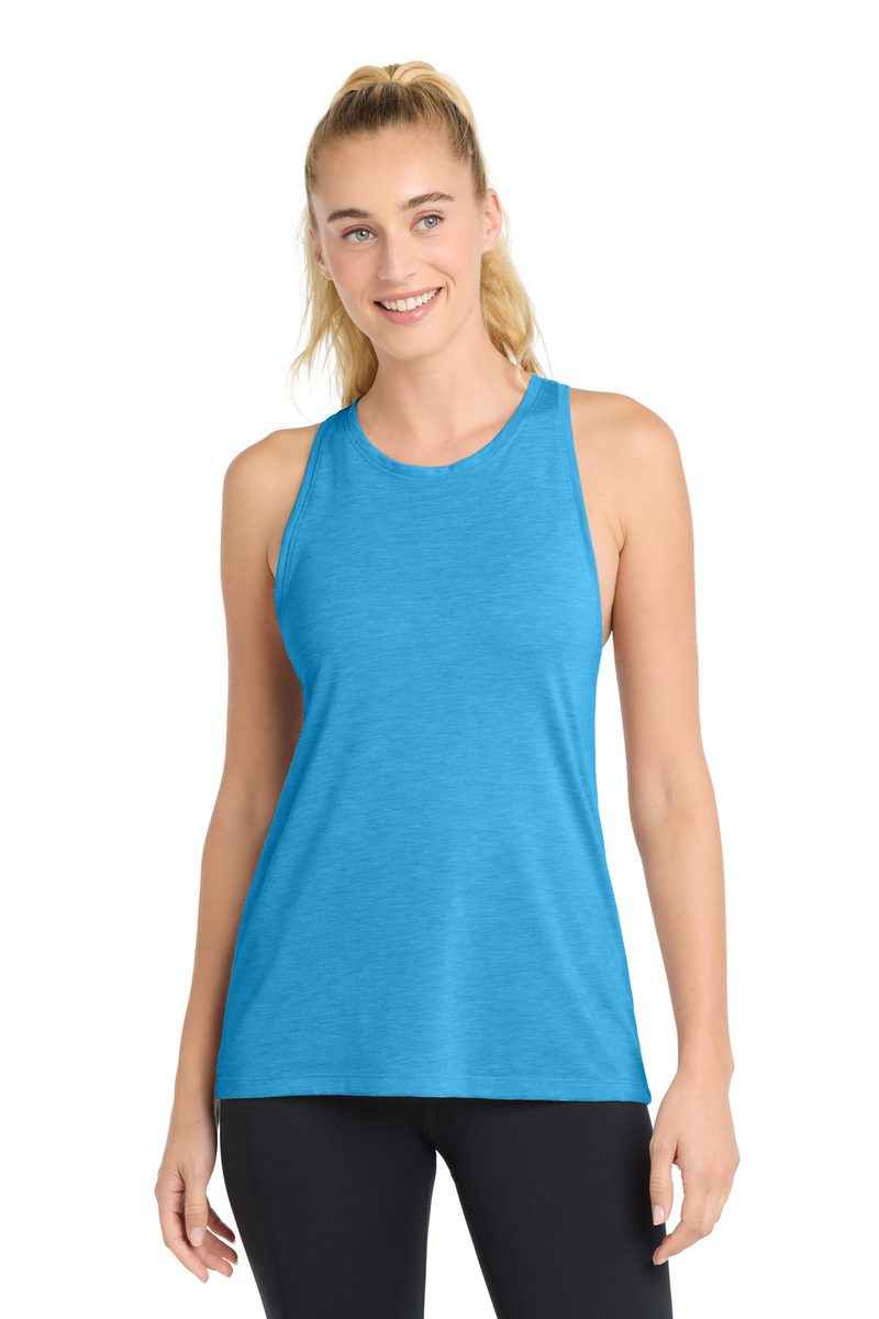 Sport-Tek LST402 - Women's PosiCharge Tri-Blend Wicking Tank