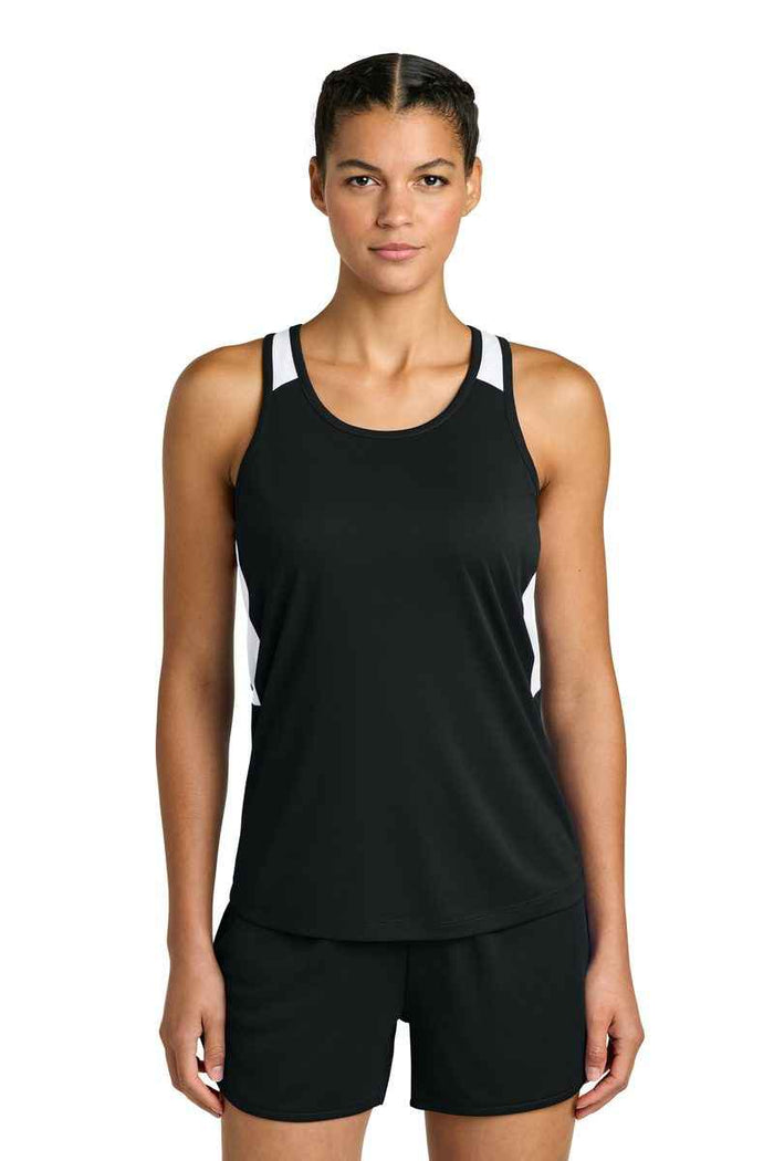 Sport-Tek LST446 - Women's Club Track Tank