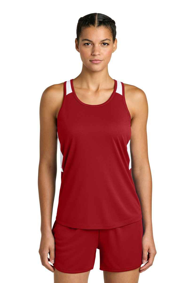 Sport-Tek LST446 - Women's Club Track Tank