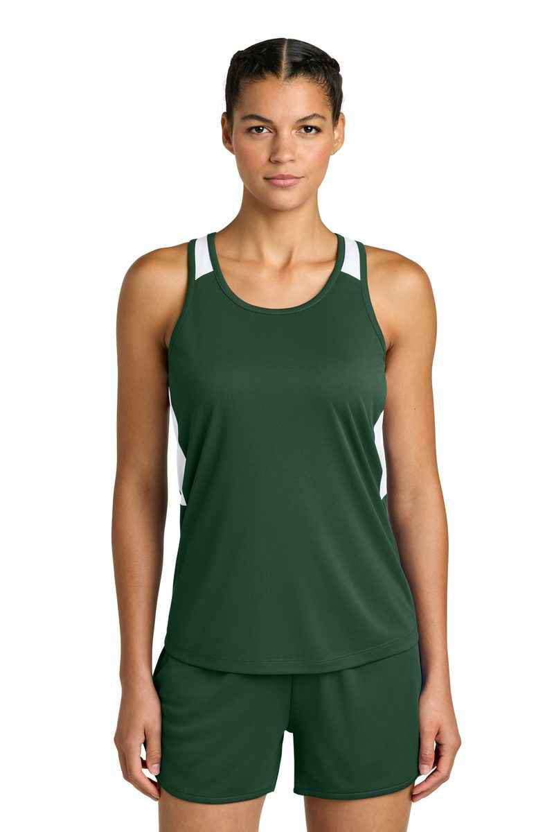Sport-Tek LST446 - Women's Club Track Tank