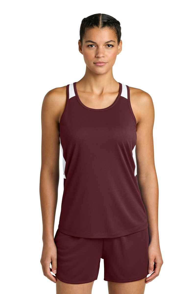Sport-Tek LST446 - Women's Club Track Tank