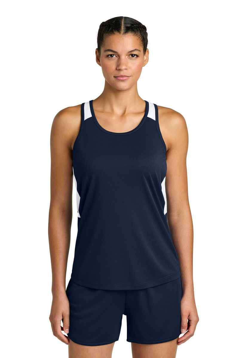 Sport-Tek LST446 - Women's Club Track Tank
