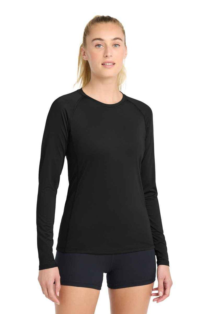 Sport-Tek LST470LS - Women's Long Sleeve Rashguard Tee