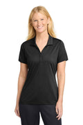 Sport-Tek LST630 - Women's Embossed PosiCharge Tough Polo