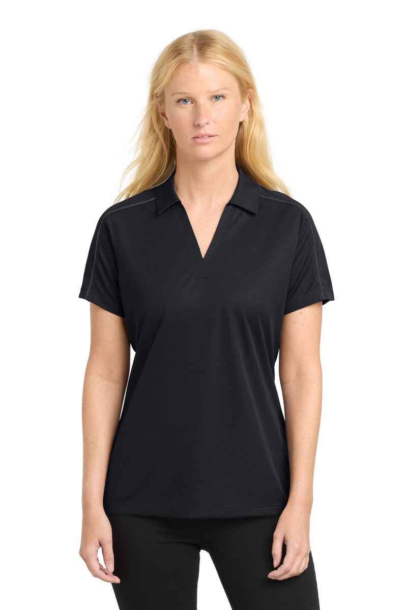 Sport-Tek LST653 - Women's Micropique Sport-Wick Piped Polo