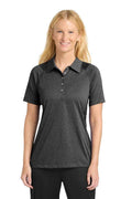 Sport-Tek LST665 - Women's Heather Colorblock Contender Polo