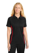 Sport-Tek LST685 - Women's PosiCharge Micro-Mesh Colorblock Polo