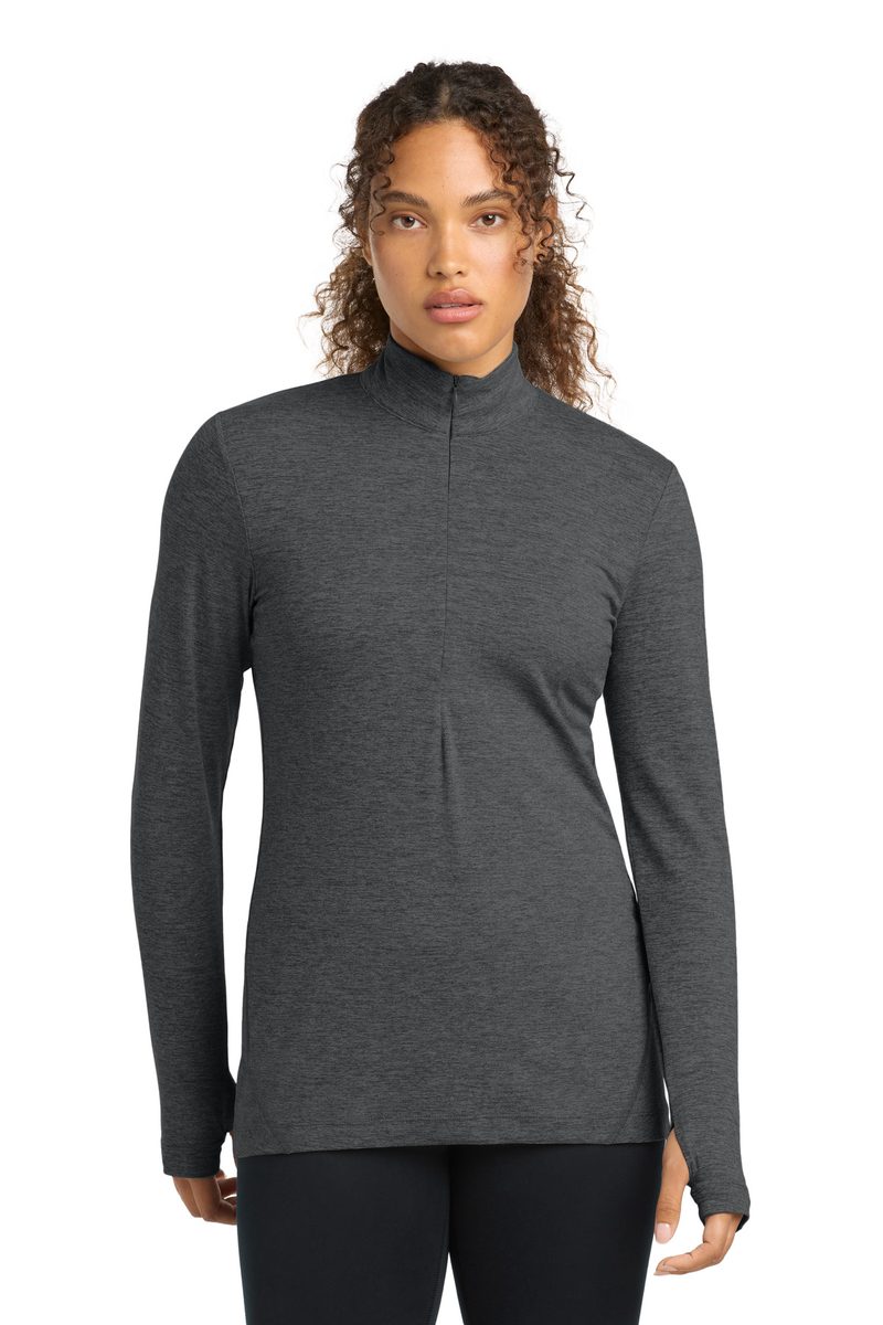 Sport-Tek LST711 - Women's Exchange 1.5 Long Sleeve 1/2-Zip Sport-Tek