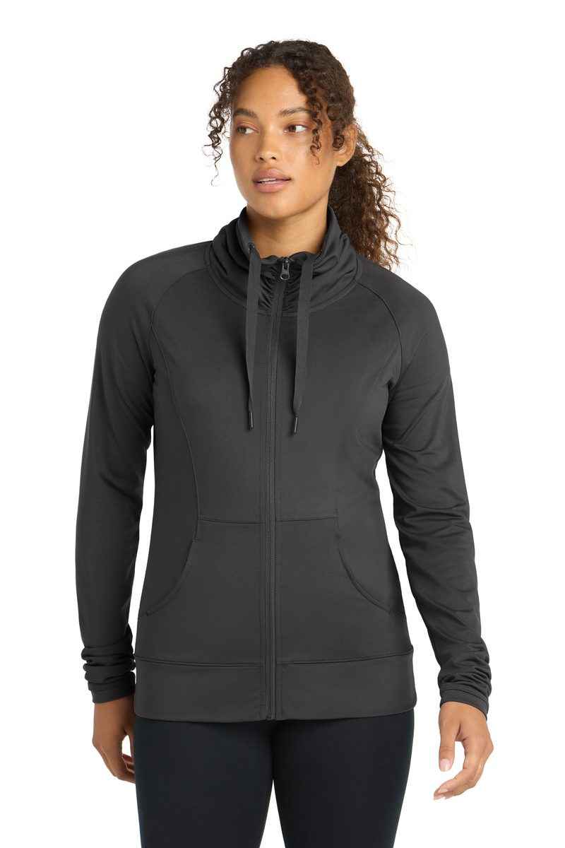 Sport-Tek LST852 - Women's Sport-Wick Stretch Full-Zip Jacket