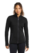 Sport-Tek LST853 - Women's Sport-Wick Stretch Contrast Full-Zip Jacket