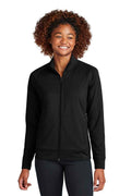 Sport-Tek LST857 - Women's Sport-Wick Stretch Full-Zip Cadet Jacket