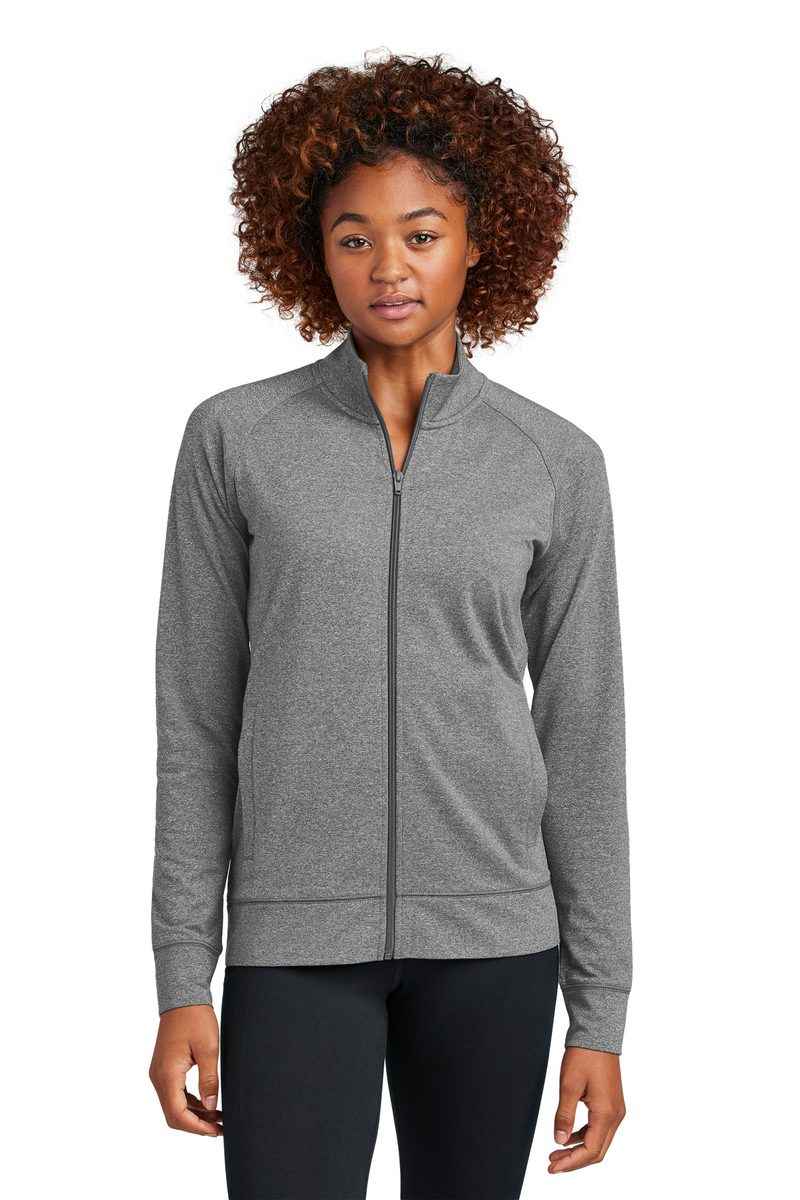 Sport-Tek LST857 - Women's Sport-Wick Stretch Full-Zip Cadet Jacket
