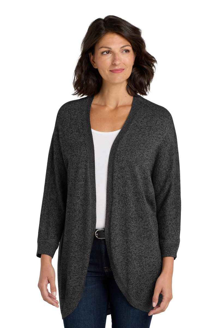 Port Authority LSW416 - Women's Marled Cocoon Sweater
