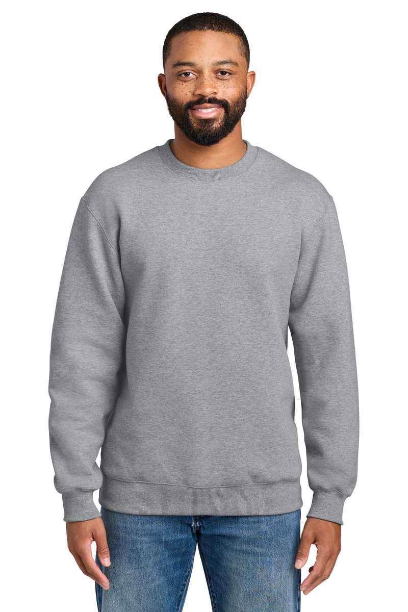 Port & Co PC107 - Foundation Fleece Pullover Crewneck Sweatshirt