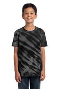 Port & Co PC148Y - mpany - Youth Tiger Stripe Tie-Dye Tee