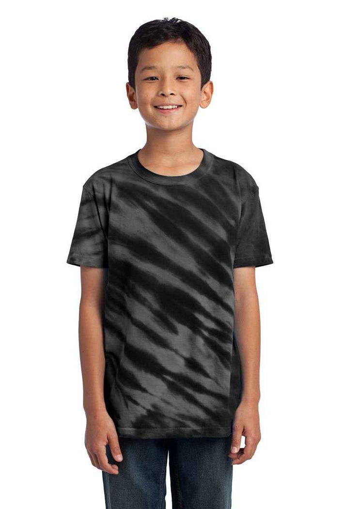 Port & Co PC148Y - mpany - Youth Tiger Stripe Tie-Dye Tee