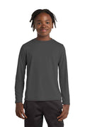 Port & Co PC380YLS - Youth Long Sleeve Performance Tee