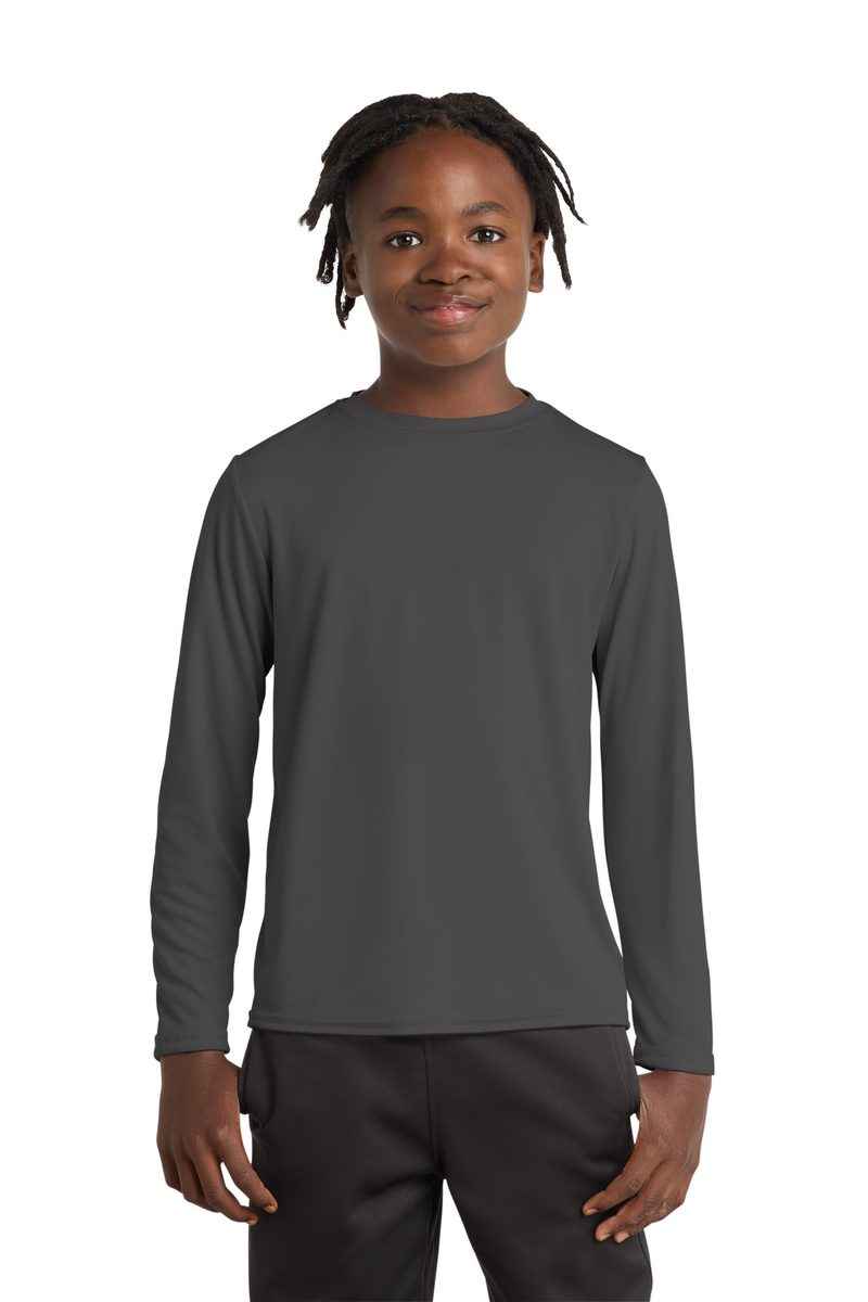 Port & Co PC380YLS - Youth Long Sleeve Performance Tee