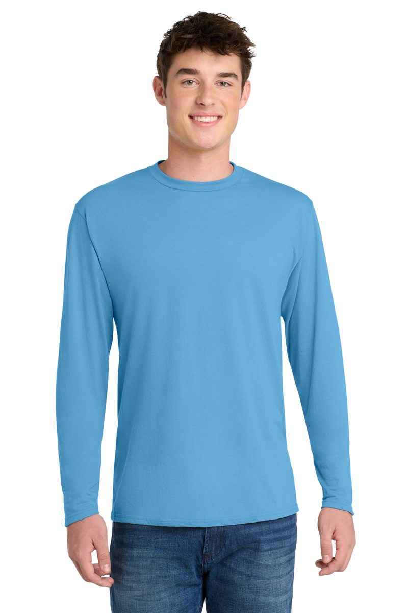 Port & Co PC381LS - Long Sleeve Performance Blend Tee