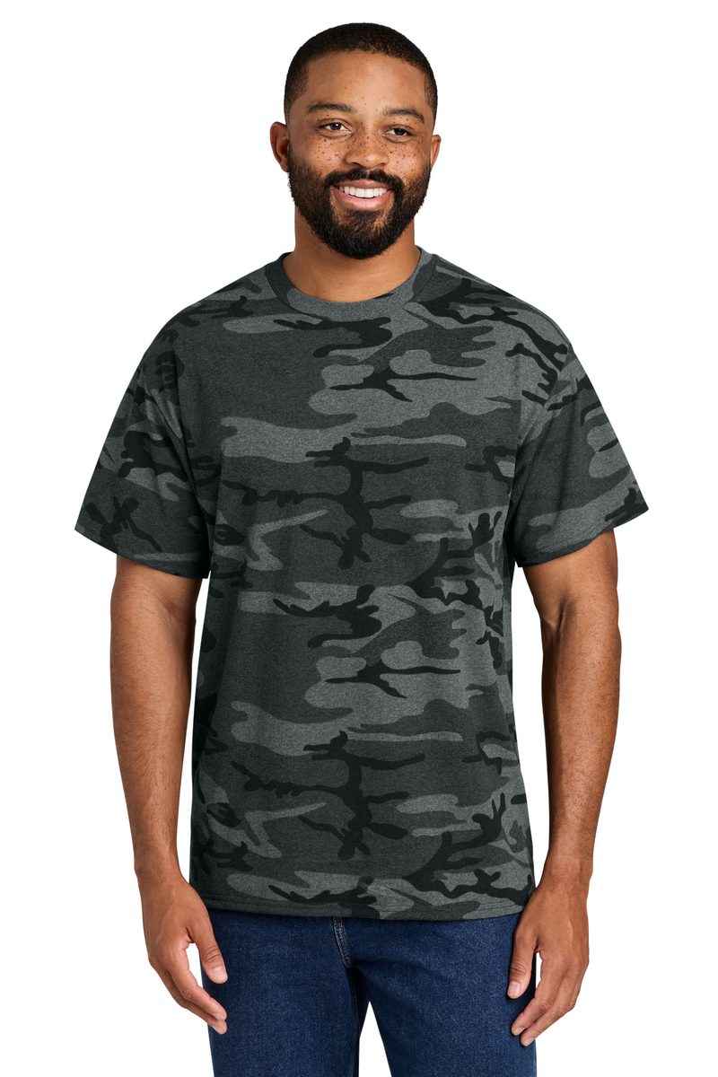 Port & Co PC54C - Core Cotton Camo Tee