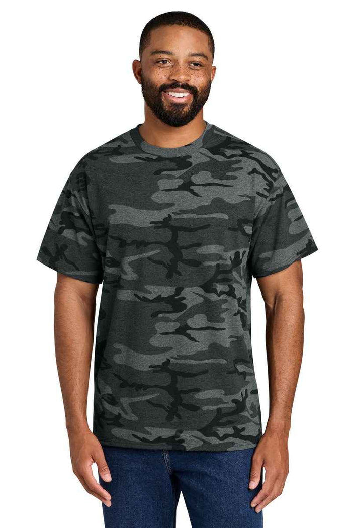Port & Co PC54C - Core Cotton Camo Tee