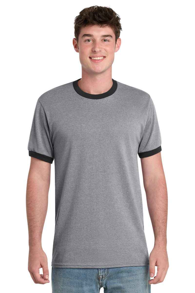 Port & Co PC54R - Core Cotton Ringer Tee