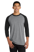 Port & Co PC55RS - Core Blend 3/4-Sleeve Raglan Tee Port & Company